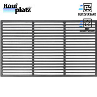 Grillrost Gusseisen 67 X 40Cm Emailliert FüR Gasgrill Holzkohlegrill Bbq