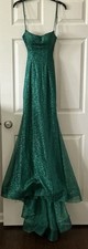 Prom DRESS  By Clarisse - Emerald Green Size 00