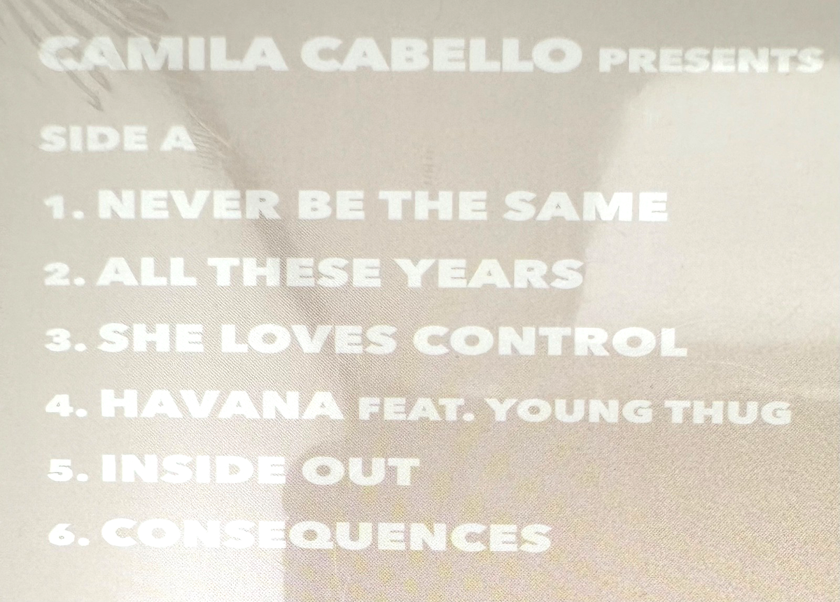 Camila Cabello - Camila [ NEW Vinyl LP + Hype Sticker! 2018 Epic