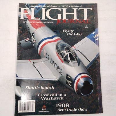 Flight Journal April 1998 Flying The F86 Shuttle Launch Hawke 1908 Arrow Trade 