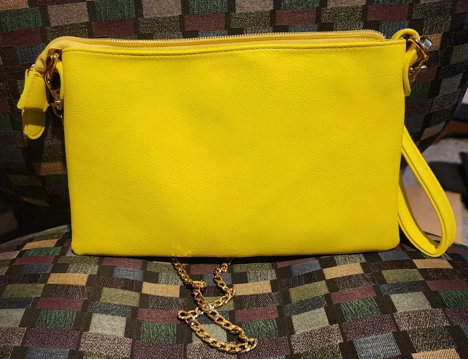 Charming Charlie Yellow Crossbody - Image 3 of 3