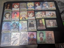 Weiss Schwarz SR, RRR, total 25 pieces set