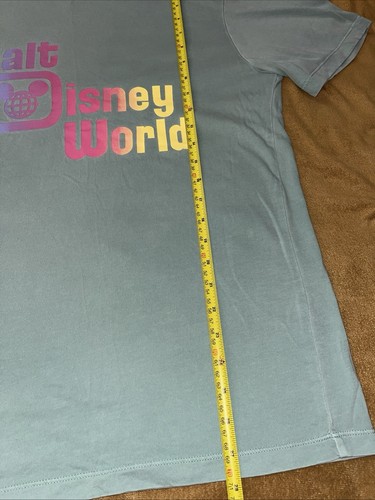 Walt Disney World T-shirt Disney Green Size Small Epcot Shirt Cute Fun Clean Gym - Picture 18 of 24