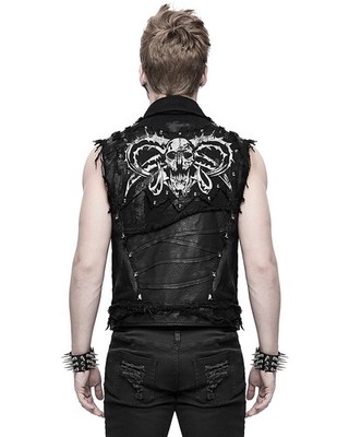 トップス Midas emo destroy vest foodie Vkei punk トップス Midas emo destroy vest foodie Vkei punk $_12.JPG?set_id