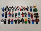 LEGO LOT OF 33 SUPERHEROES MINIFIGURES BATMAN SPIDER-MAN DC MARVEL MORE