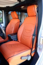 Custom Seat Covers For 2013 2014 2015 2016 2017 18 Jeep Wrangler Jk Orange