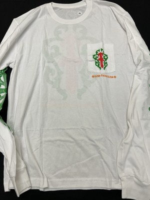 Chrome Hearts Los Angeles Exclusive Dagger Logo Long Sleeve T