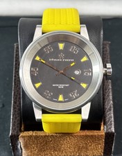 Potger-Pietri PP006-003 Men's Wrist Watch (Black Dial, Stainless Steel Case)