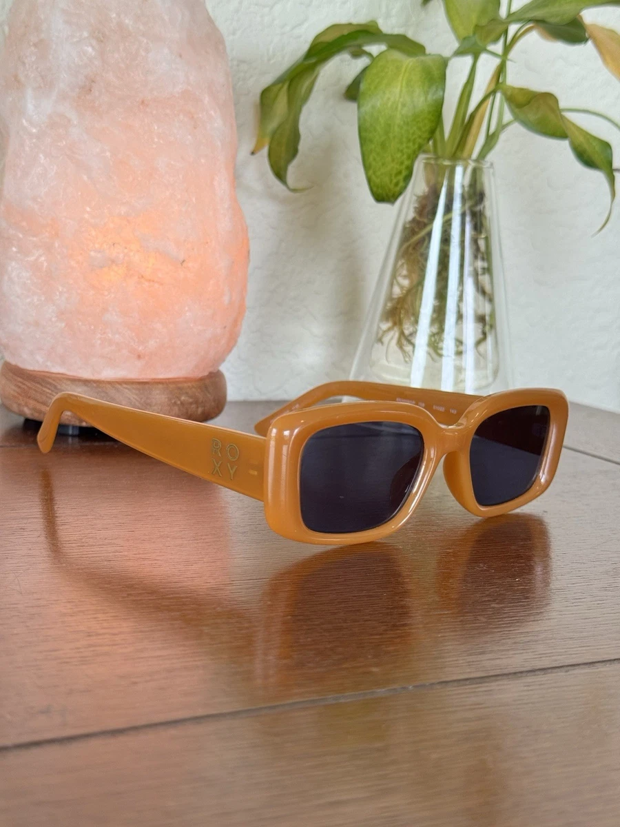 VTG 00’s / Y2K Roxy Surf Co. Oval Dark Brown Women’s Sunglasses NEW ROXY VINTAGE 90 main image 4