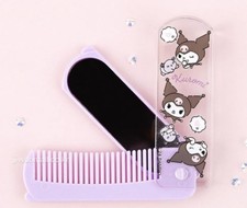 Kitty Friends' Foldable Hairbrush and Mirror - Officially Licensed KuromiP...