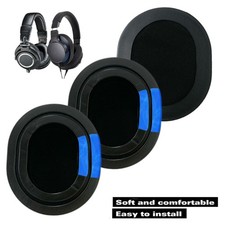 Headphone Cooling Gel Earpads for ATH-MSR7 M50X M40X M30X M20X M10X Comfortable