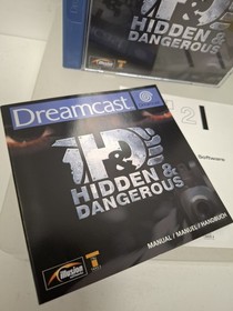 Hidden & Dangerous Sega Dreamcast Game With Manual Very Clean Disc Uk Pal