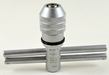 T Handle Tap Wrench M6-M14 1/4"-1/2" Capacity Taiwan Reversible Precision Tool