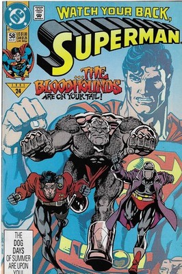 Superman (Vol.2) No.58 / 1991 Dan Jurgens & Brett Breeding