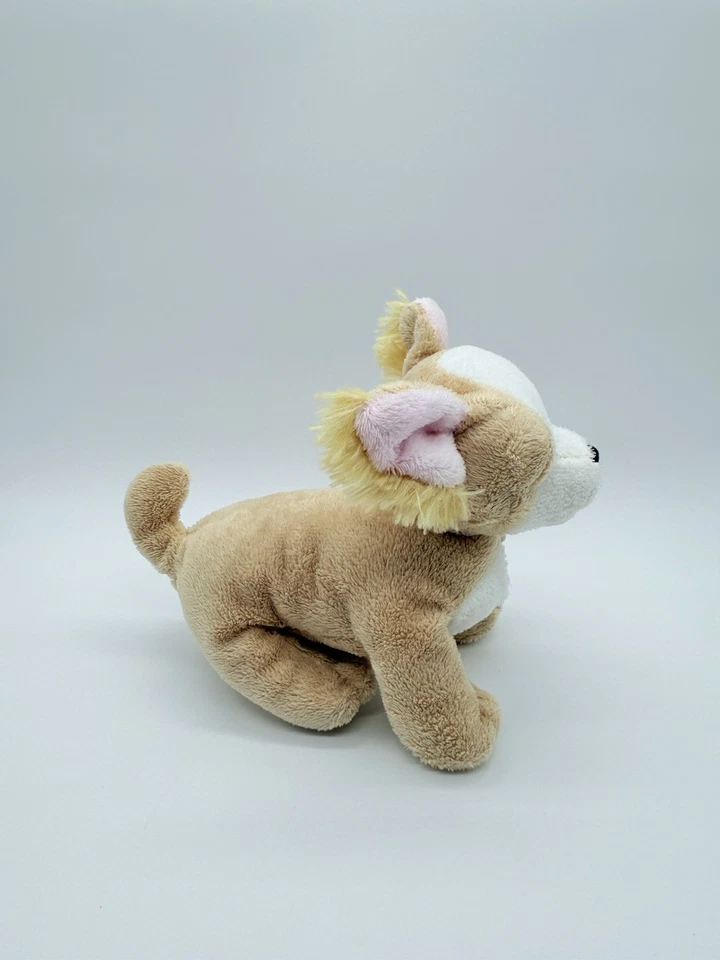 Ganz Webkinz Chihuahua Dog Tan Stuffed Animal Toy NO Code 6" - Image 3 of 4
