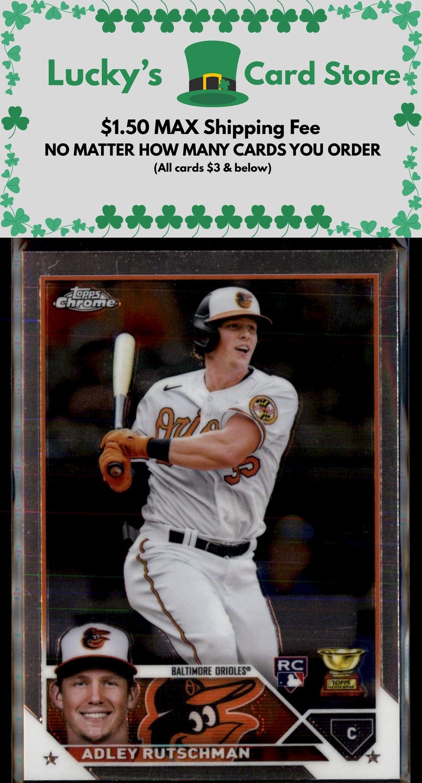 2023 Topps Chrome #1 Adley Rutschman Rookie