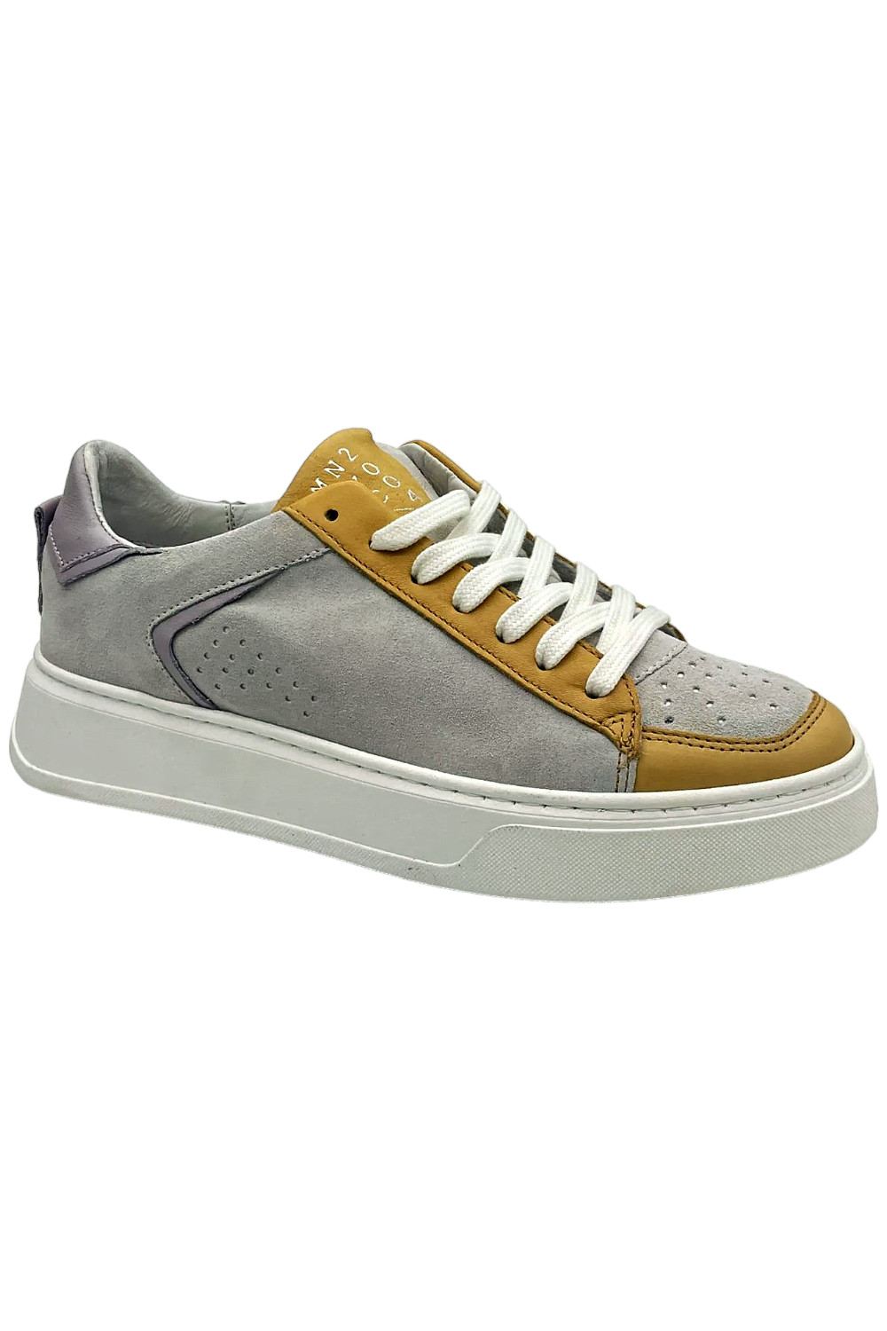 Miz Mooz Leather Lace-Up Sneakers Tristin Lilac 9990₽