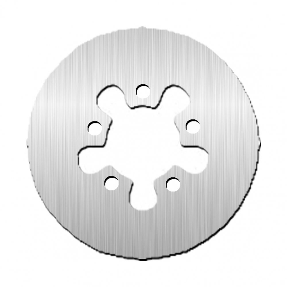 Disque de frein arrière GAS TXT 125 200 250 280 321 dimensions 130 x 46 x 3.5 mm trial