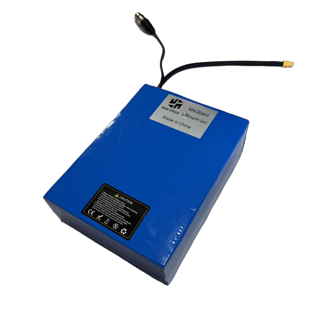 36V20Ah Lithium Ion Ebike Battery Pack Electric Bicycle 30A BMS 3A