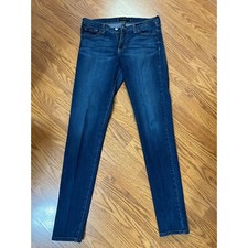 Flying Monkey Dark Wash Denim Jeans Slim Fit USA Made Stretch Size29, Preowned