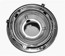 HEADLAMP BUCKET W/RETAINER RING 1955-57 CHEVROLET FULL SIZE
