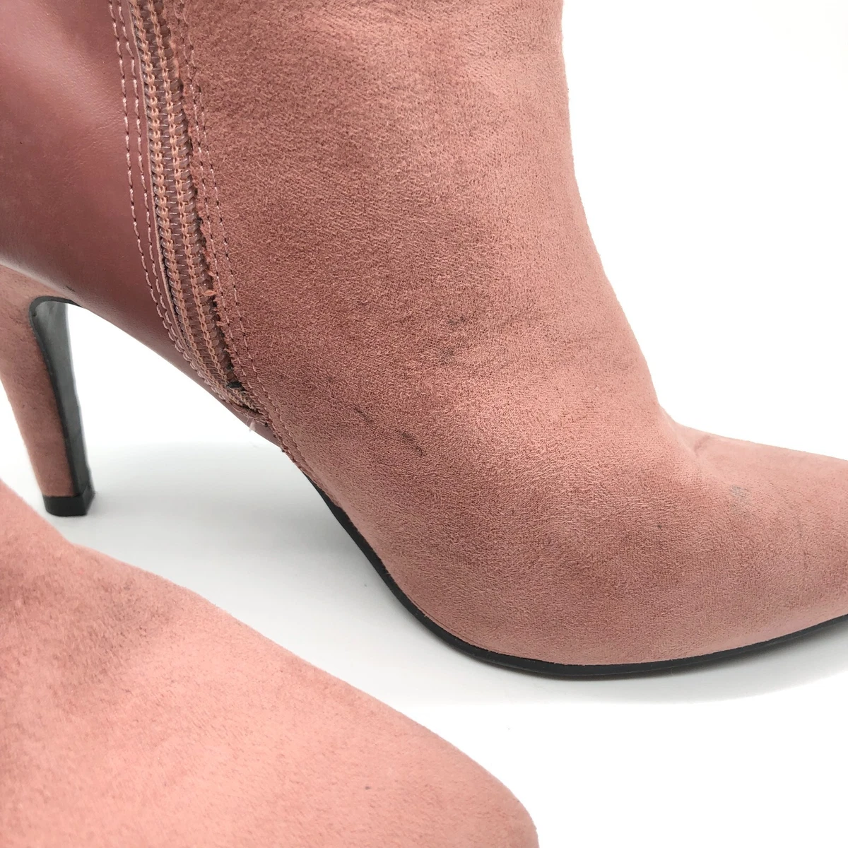 Blush top pink boots