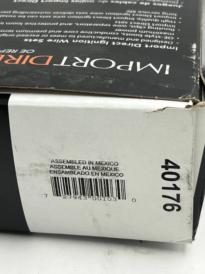 Cable de bujía de encendido 40176 para Volkswagen VW Clásico Jetta Beetle Golf Polo Foto 2 de 4