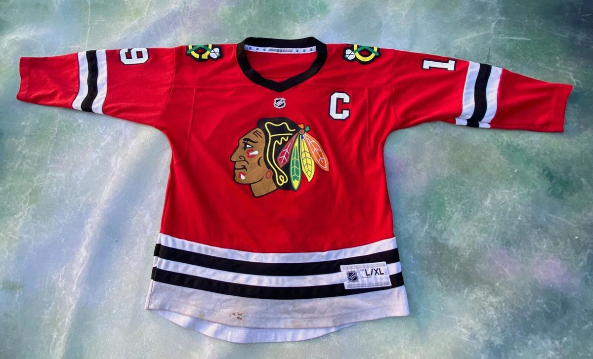 Jonathan toews sales reebok jersey
