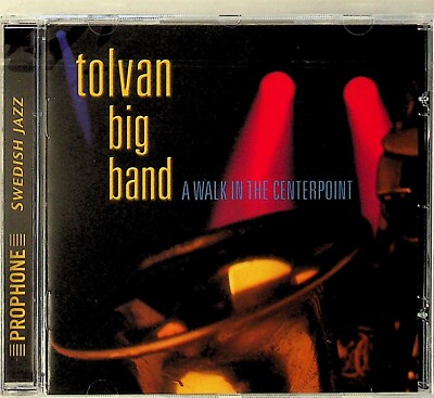 Tolvan Big Band   A Walk in the Centerpoint CD (NEW 2004 Prophone Jazz Sweden)