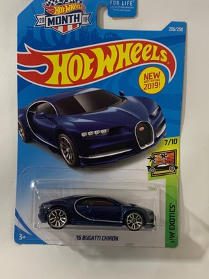 hot wheels bugatti chiron 2019
