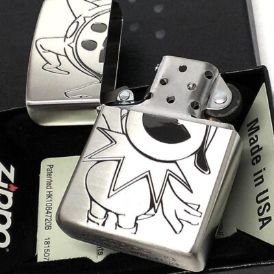 Zippo Oil Lighter Shin Megami Tensei V Jack Frost Silver Regular