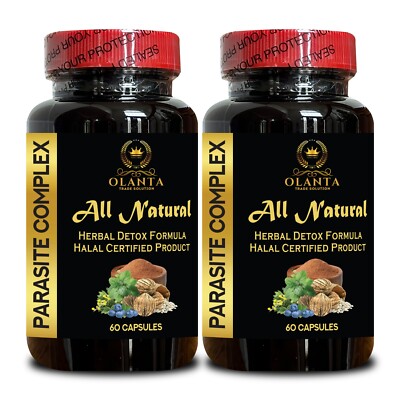 Parasite Complex - Natural Blend for Digestive Health & Balance - 2 Bottles