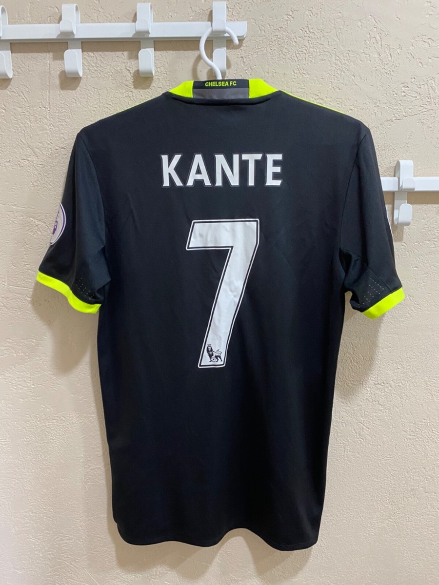 Chelsea London 2016/2017 Away Football Shirt Adidas Soccer Jersey KANTE #7