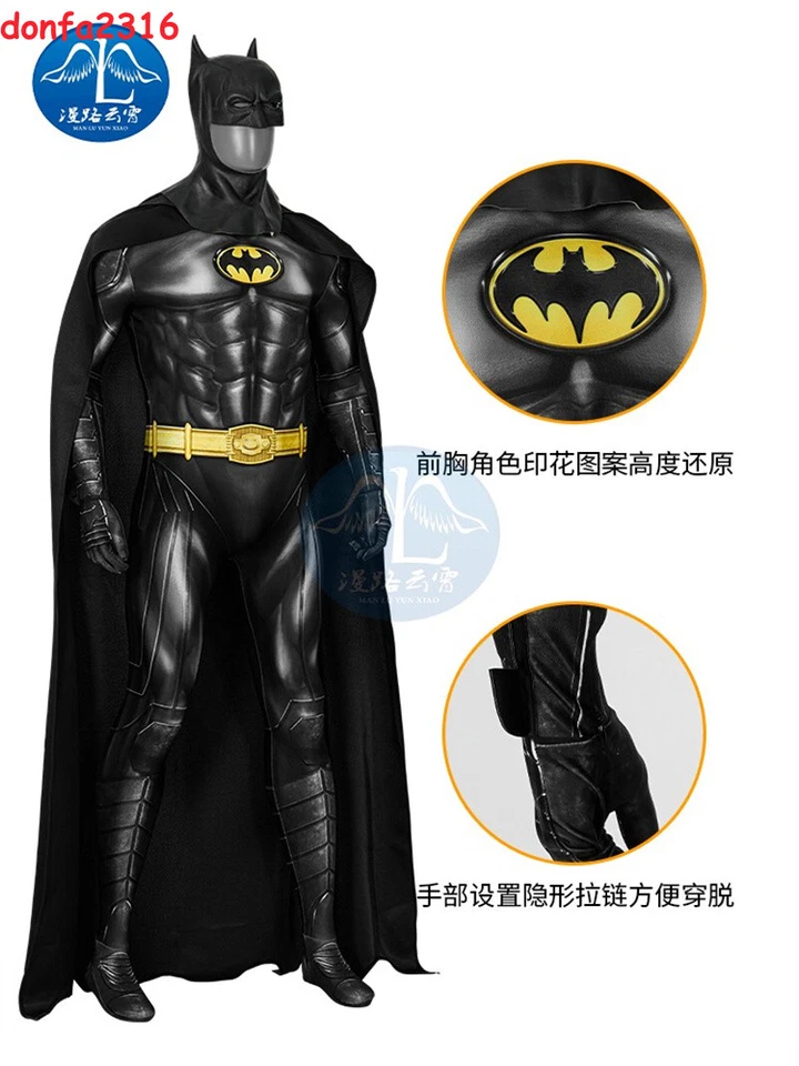The Flash Batman Juegos con disfraces Mono Body Disfraz Halloween Trajes Regalos Fiesta Foto 4 de 4