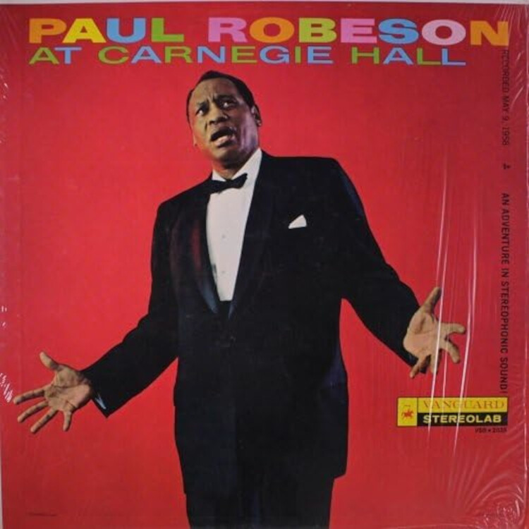 Paul Robeson At Carnegie Hall (Vinyl LP) 12" Album