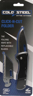 Cold Steel Click N Cut Folder Durable Hunting & Hiking Steel 5 Oz Compact 7''