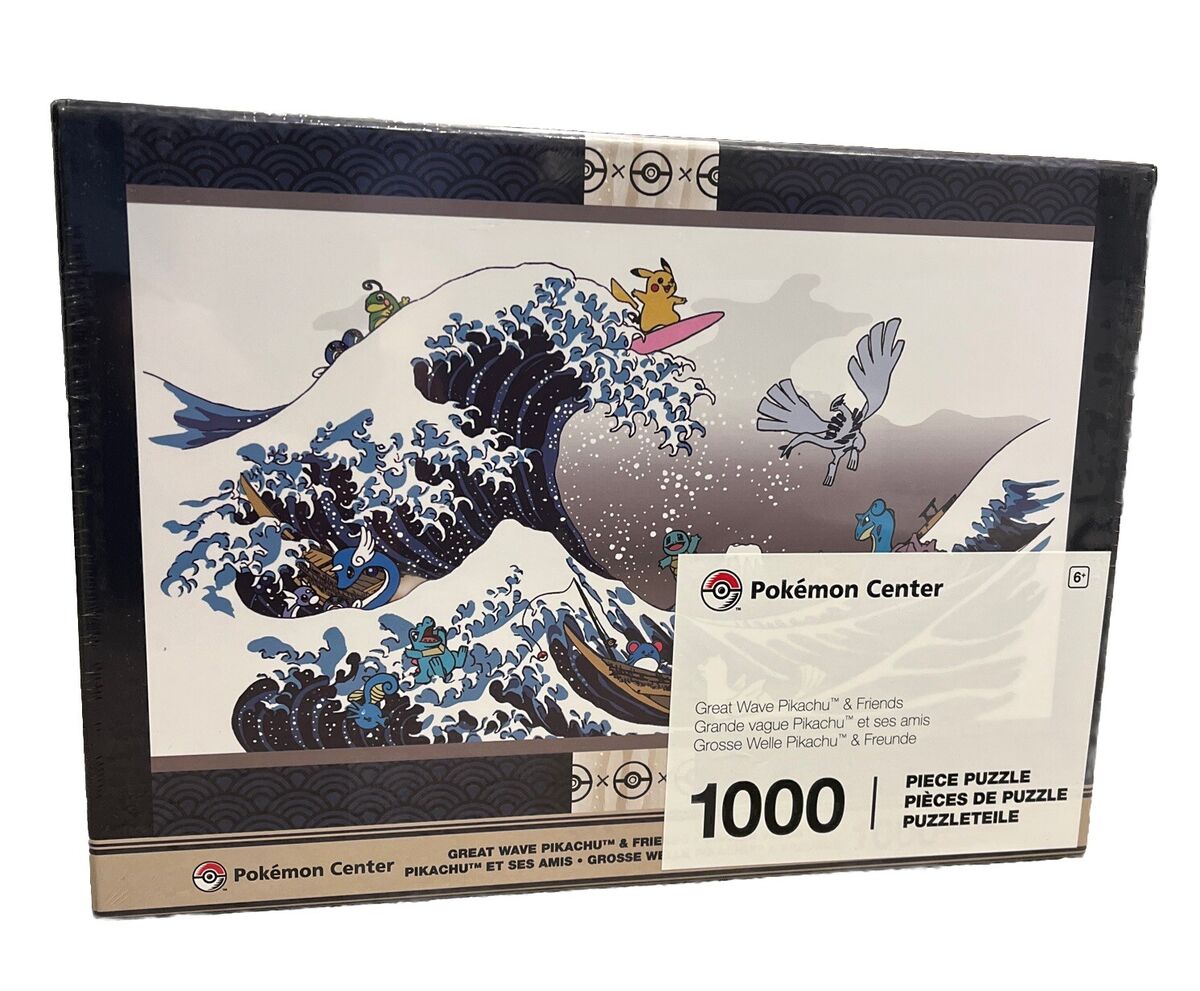 Pokemon Center Great Wave Pikachu & Friends Pokémon Puzzle Pokemon Center Great Wave Pikachu & Friends Pokémon Puzzle