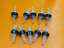 ⭐️⭐️⭐️⭐️⭐️ **Set of 10** .75oz Measured Liquor Alcohol Bottle Pourers 