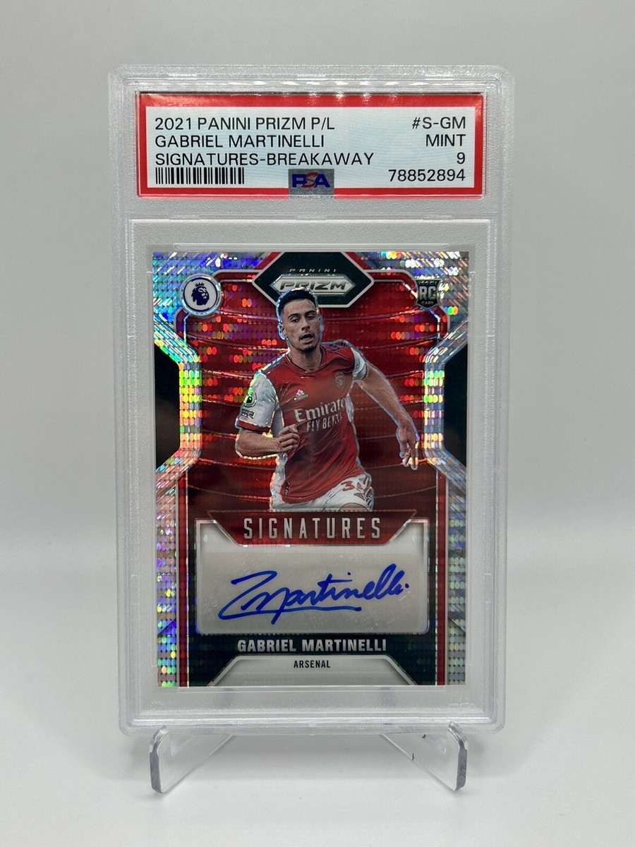 Prizm Gabriel Martinelli RC PSA10 Auto Prizm Gabriel Martinelli RC PSA10 Auto