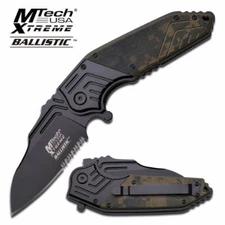 M-Tech Xtreme 8.75" Spring Open Assisted Tactical Pocket knife Hunting Edc  GYS