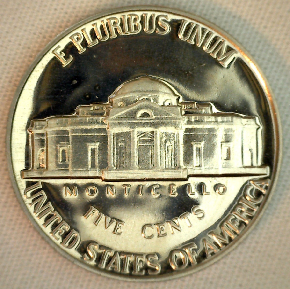 1964 Proof Jefferson Nickel 5c Five Cent Coin Made in USA 5 Cents