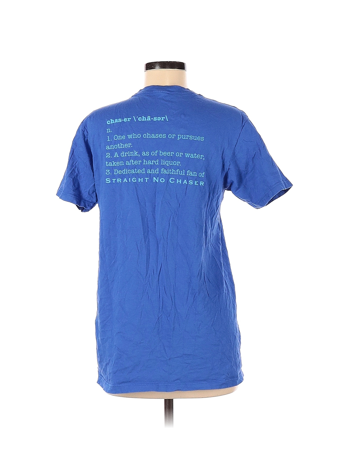 Optima Cotton Wear Women Blue Short Sleeve TShirt M eBay