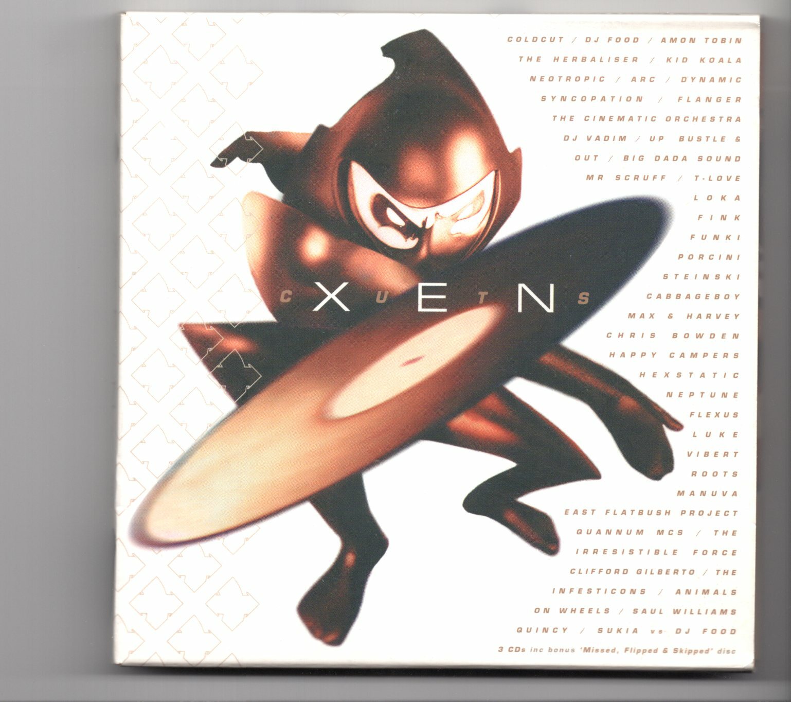 (IX475) Xen Cuts, 46 tracks various artists - 2000 Boxset CDs