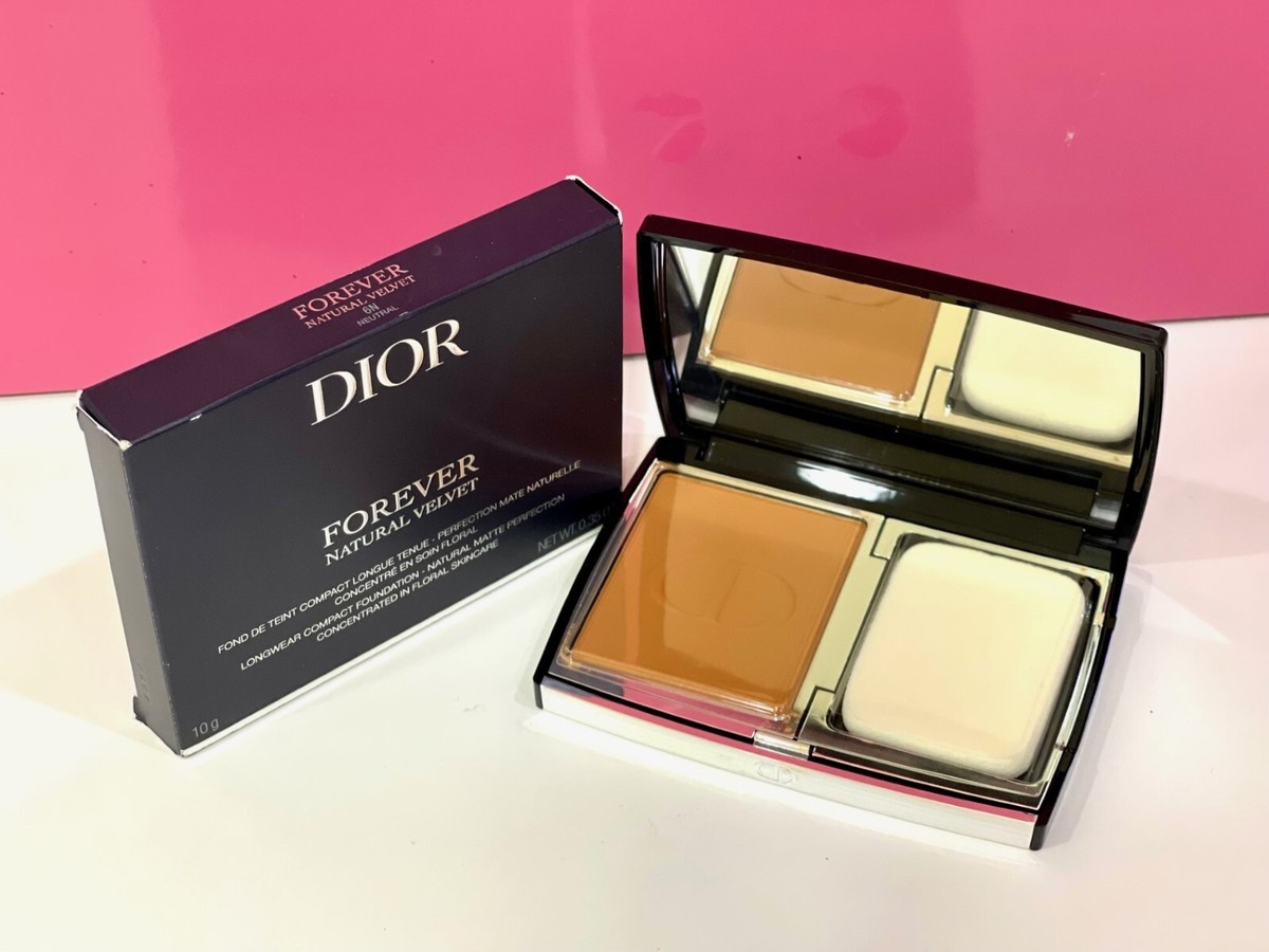 Dior Forever Natural Velvet Longwear Compact Foundation New Boxed