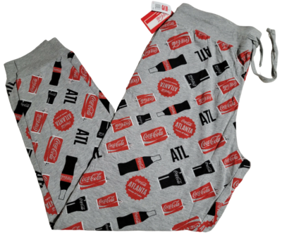 Official Coca-Cola Gray Comfy Lounge Pants! (S, M, L, XL)