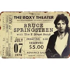 Bruce Springsteen Concert Repro Vintage Metal Tin Sign Ad