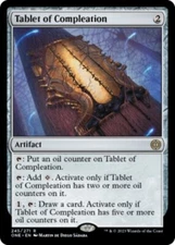x1 Tablet of Compleation - Foil R MTG Phyrexia: All Will Be One M/NM, English