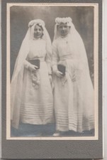 CH LEBLOND VINTAGE CABIN PHOTOGRAPH TWO PIECES - BRIDE BRIDAL GOWN FASHION