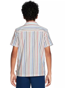 Gap Kids Boys Cabana Shirt Size L Multi Stripe
