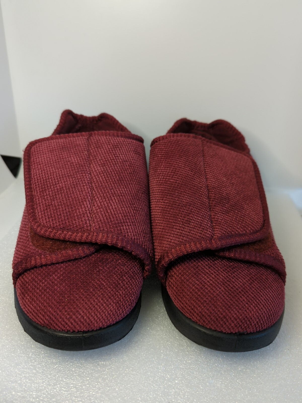 SAOLA Scarpa pantofola comoda Silverts cinturino largo taglia 7 suola antiscivolo rosa diabetico